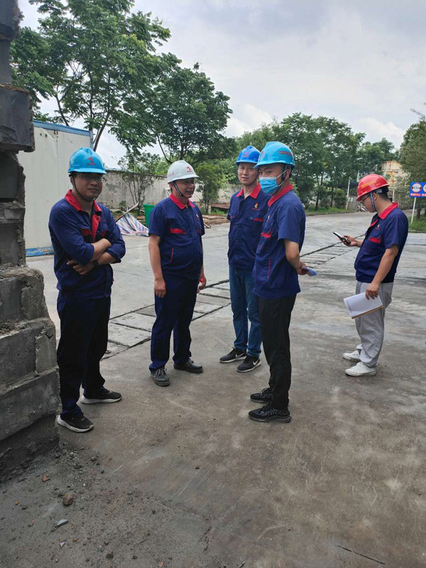 公司開展二季度安環(huán)、消防、防汛綜合大檢查