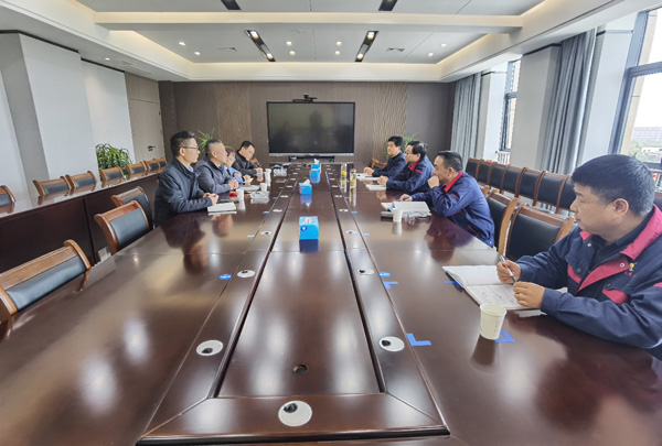 葛洲壩集團、中鐵十四局集團到公司調(diào)研