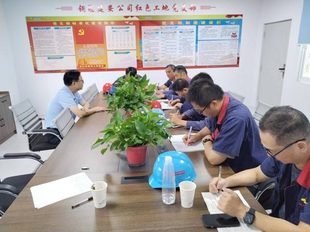 公司開展第三季度安全、環(huán)保、消防綜合檢查 