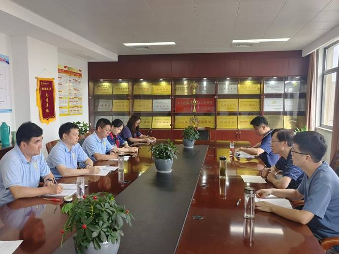 羅淵平到鋼構(gòu)公司調(diào)研